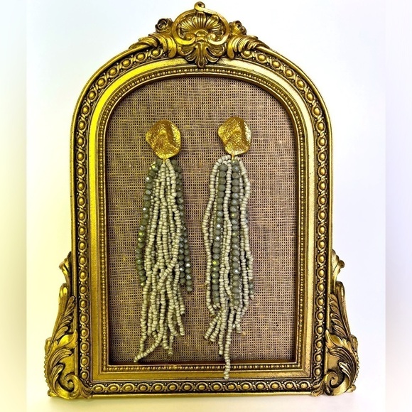 Jewelry - Shoulder Duster Statement Earrings